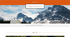 Desktop Screenshot of freedomrv.com